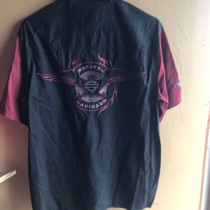 Harley Davidson short sleeve shirt size small